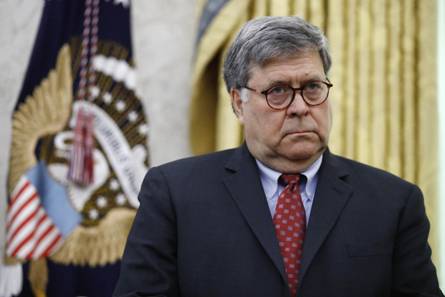Barr justifies Trump's suggestion about sending feds to polling places - POLITICO