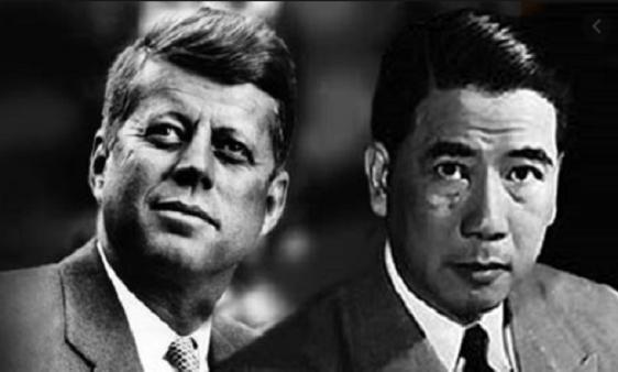 President Kennedy and Premier Ngo Dinh Diem -