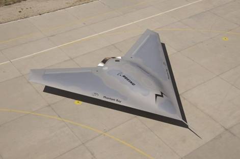 Phantom Ray, may bay tang hinh drone cua boing