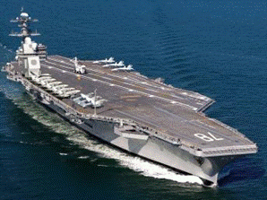 Hàng không mẫu hạm Mỹ USS Gerald R. Ford (usnavy.com)